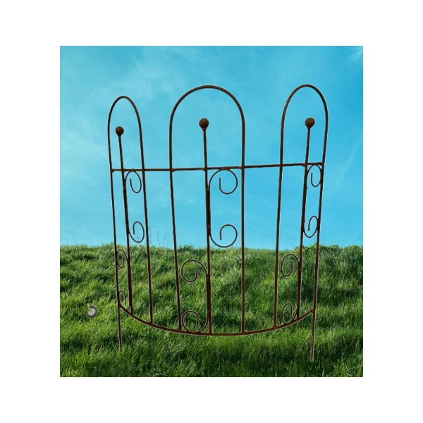 Podpora łuk 50x60cm ogrodzenie palisada dekoracyjne obrzeże pergola krzewy